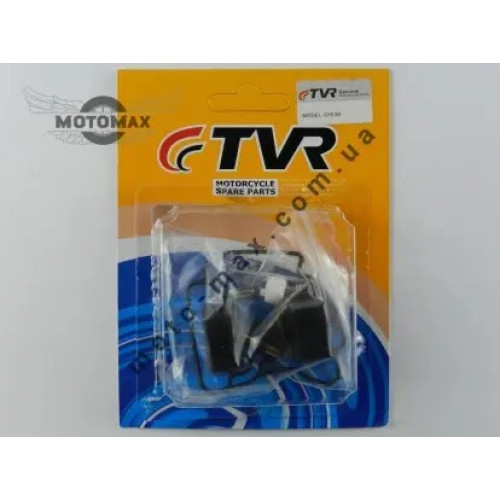 Ремкомплект карбюратора 4т GY6 50/60/80сс с поплавком TVR
