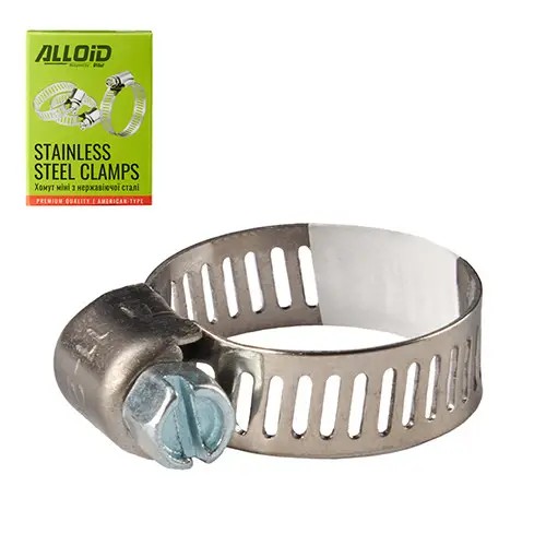 Хомут міні з нержавіючої сталі Alloid 11-20 W2 6 (175206)