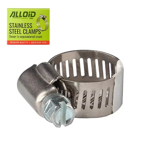 Хомут з нержавіючої сталі Alloid 11-20 W2 6 (175206)
